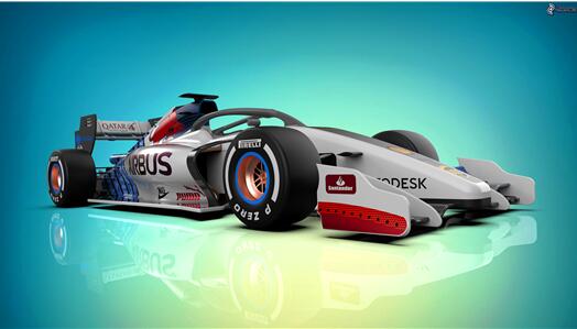 F1 car赛车模型